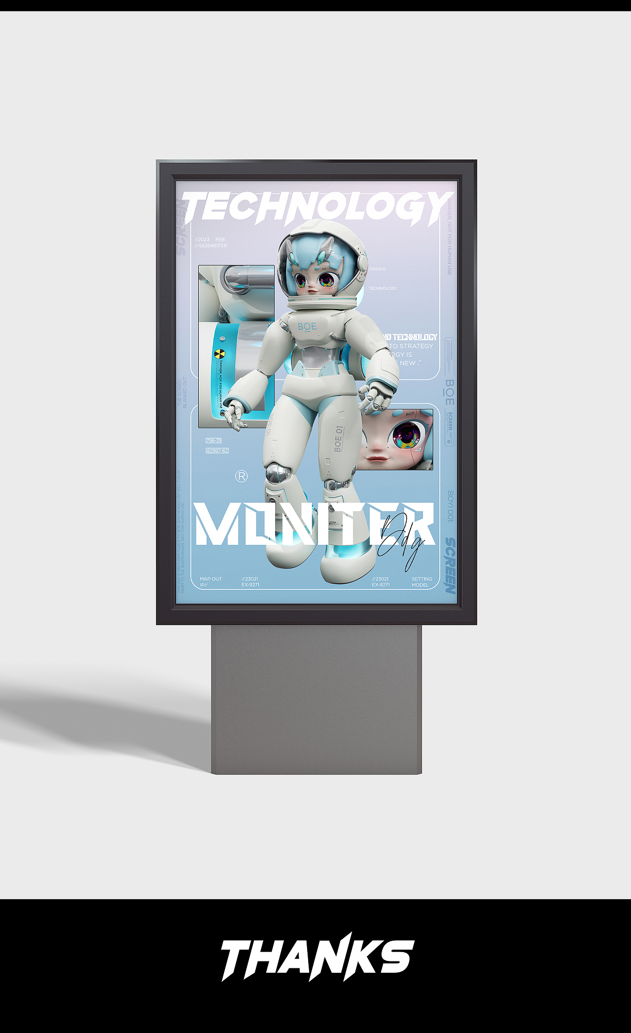 BOE-IP形象设计 | 啵伊（图ZMzI5NzExOTA4） - IP形象 - 站酷设计师DDGL原创素材 - 站酷ZCOOL