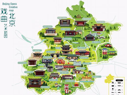 戏曲北京艺术地图（个人主页-ZMjQ5OTY5ODg=） - 图案 - 站酷设计师zm1234567890张原创素材 - 站酷ZCOOL