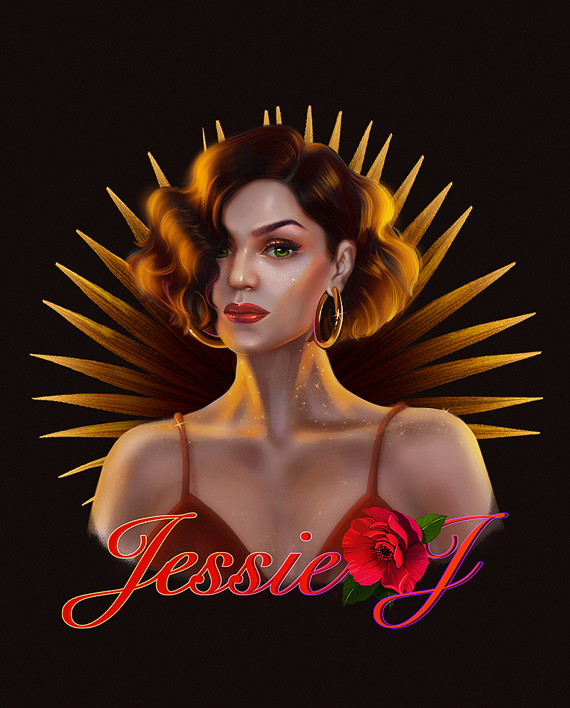 Jessie J（图ZMTA0MzY0OTU2） - 创作习作 - 站酷设计师糖果熊熊熊原创素材 - 站酷ZCOOL