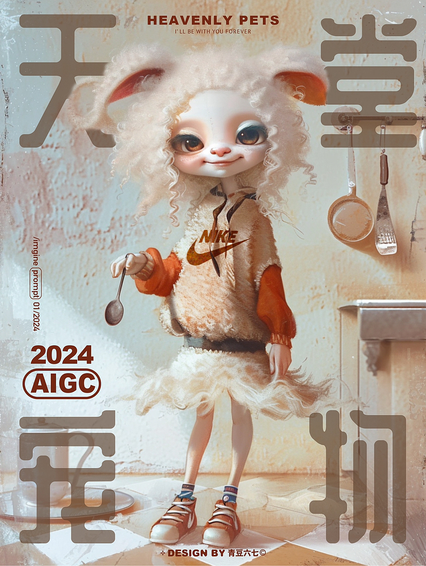 AIGC天堂宠物是精灵（图ZMzYwNDkxMTQ4） - AI作品 - 站酷设计师LLQ柳青青原创素材 - 站酷ZCOOL