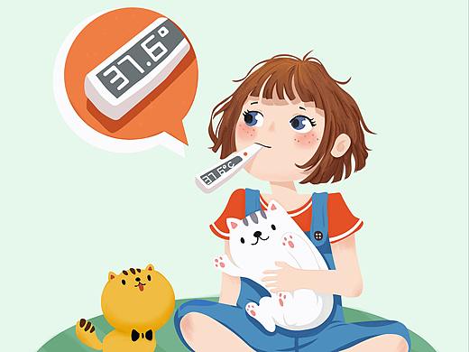 临摹练习-儿童插画