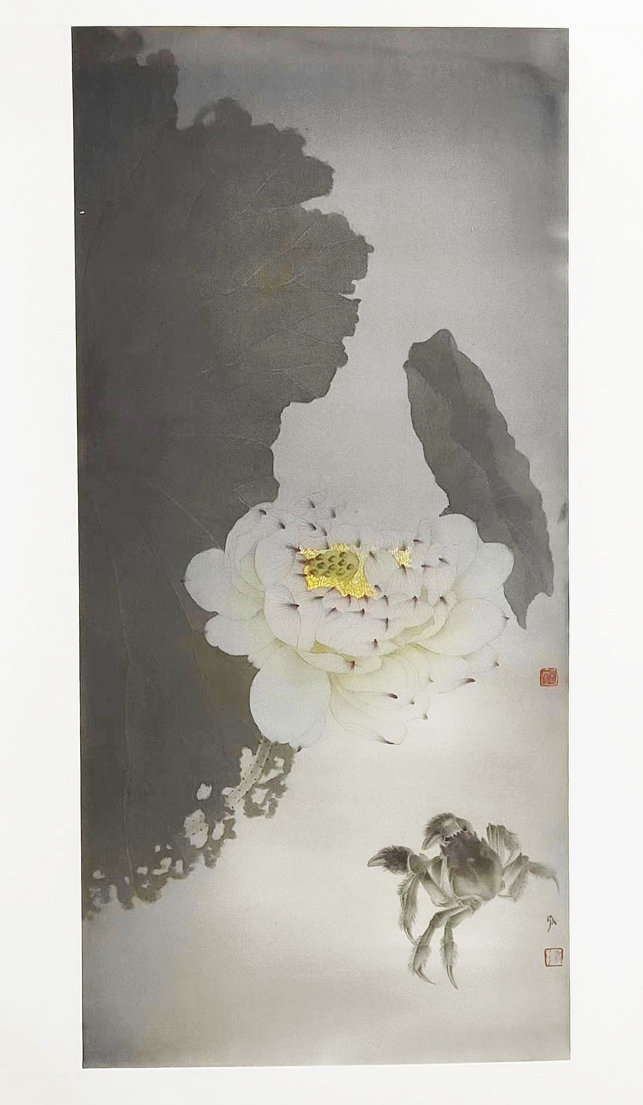 中国美术家协会会员梁弘工笔荷花欣赏