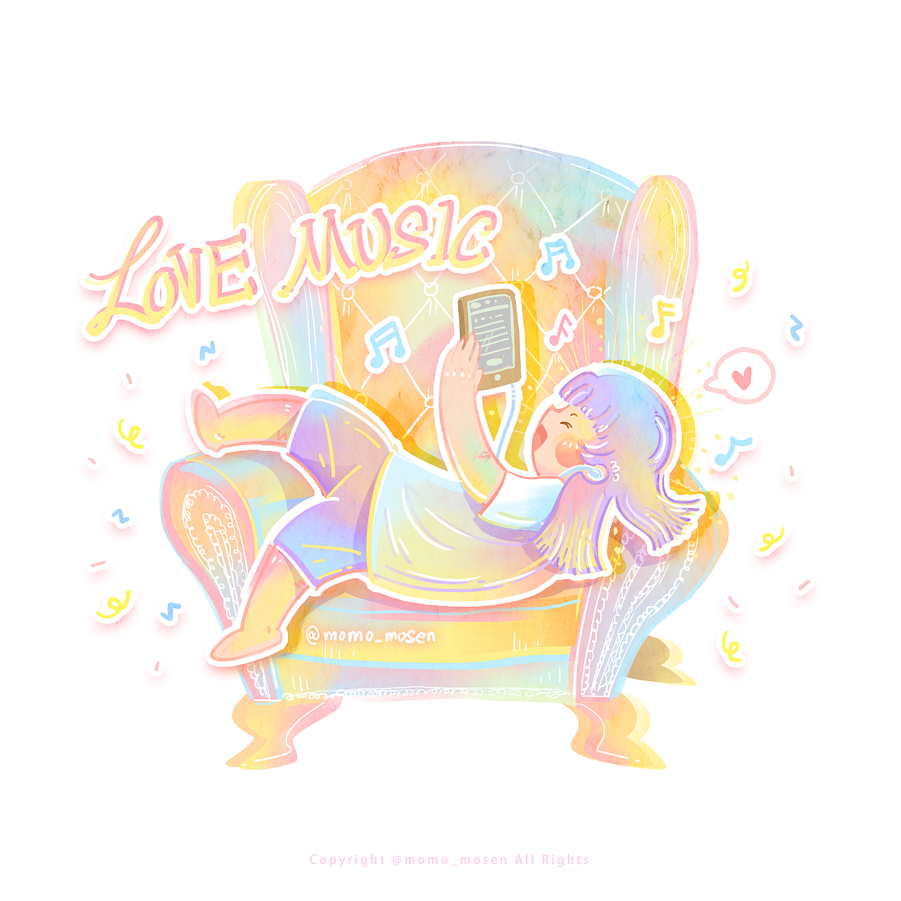 Something i like——梦幻插画