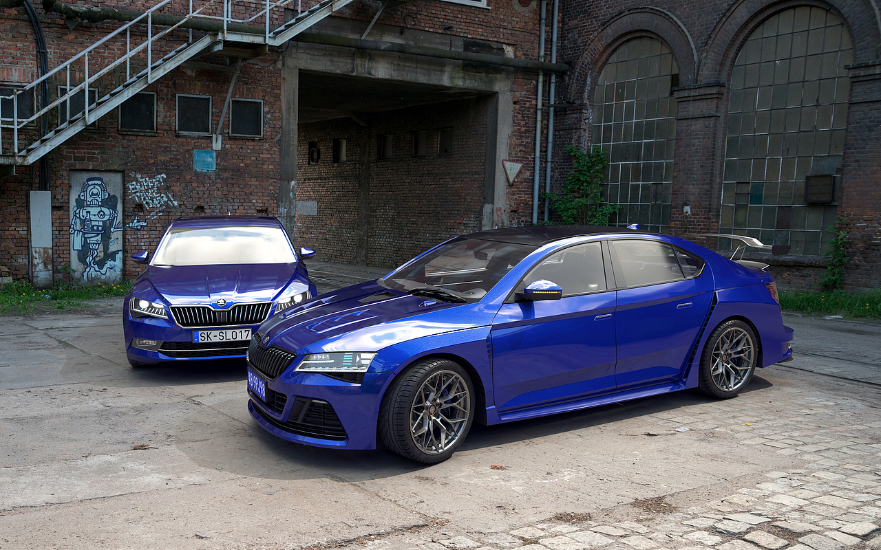 Skoda SuperB 斯柯达速派改装