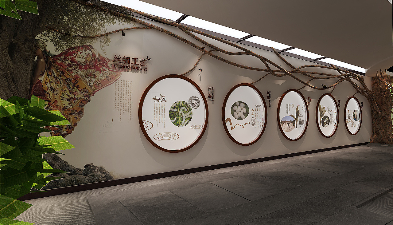 苏州香秀丝绸产品展示馆展策方案/巢派设计