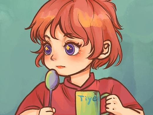 今日分享知画哟插画老师~鸭鸭