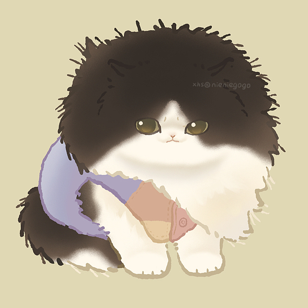 让我看看谁还没有吸猫！～（图ZMzI4OTExMzQ0） - 商业插画 - 站酷设计师milkyaaa原创素材 - 站酷ZCOOL