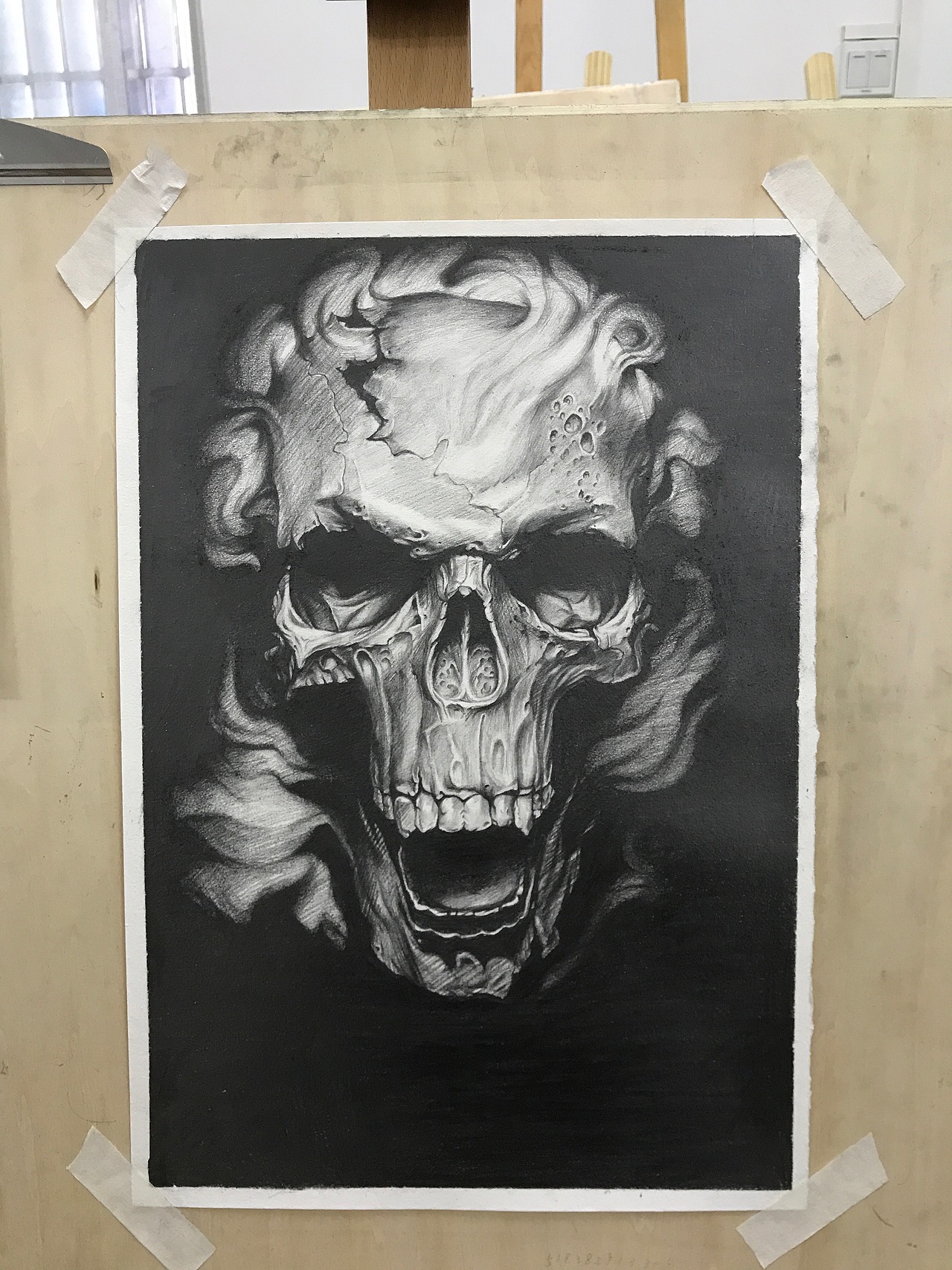 练习骷髅（图ZOTE0MzgyMzI=） - 绘画 - 站酷设计师Zoe小婷原创素材 - 站酷ZCOOL