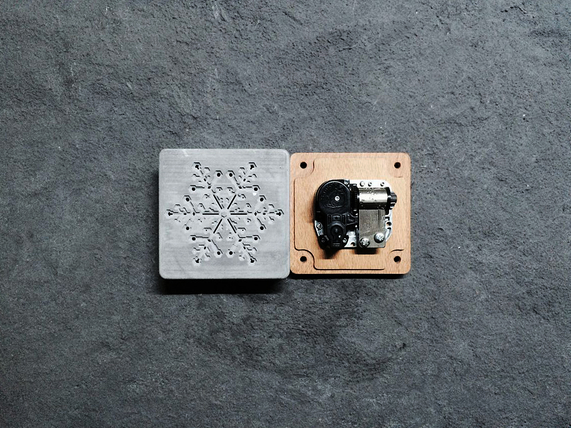 混凝土榉木八音盒（图ZMzgyMjcxNzI=） - 生活用品 - 站酷设计师凝石设计原创素材 - 站酷ZCOOL