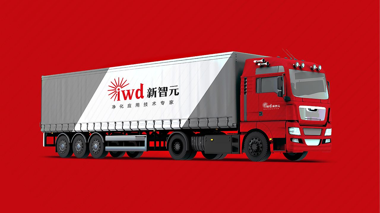 问鹿案例|新智元vi设计|净化设备品牌升级|logo设计