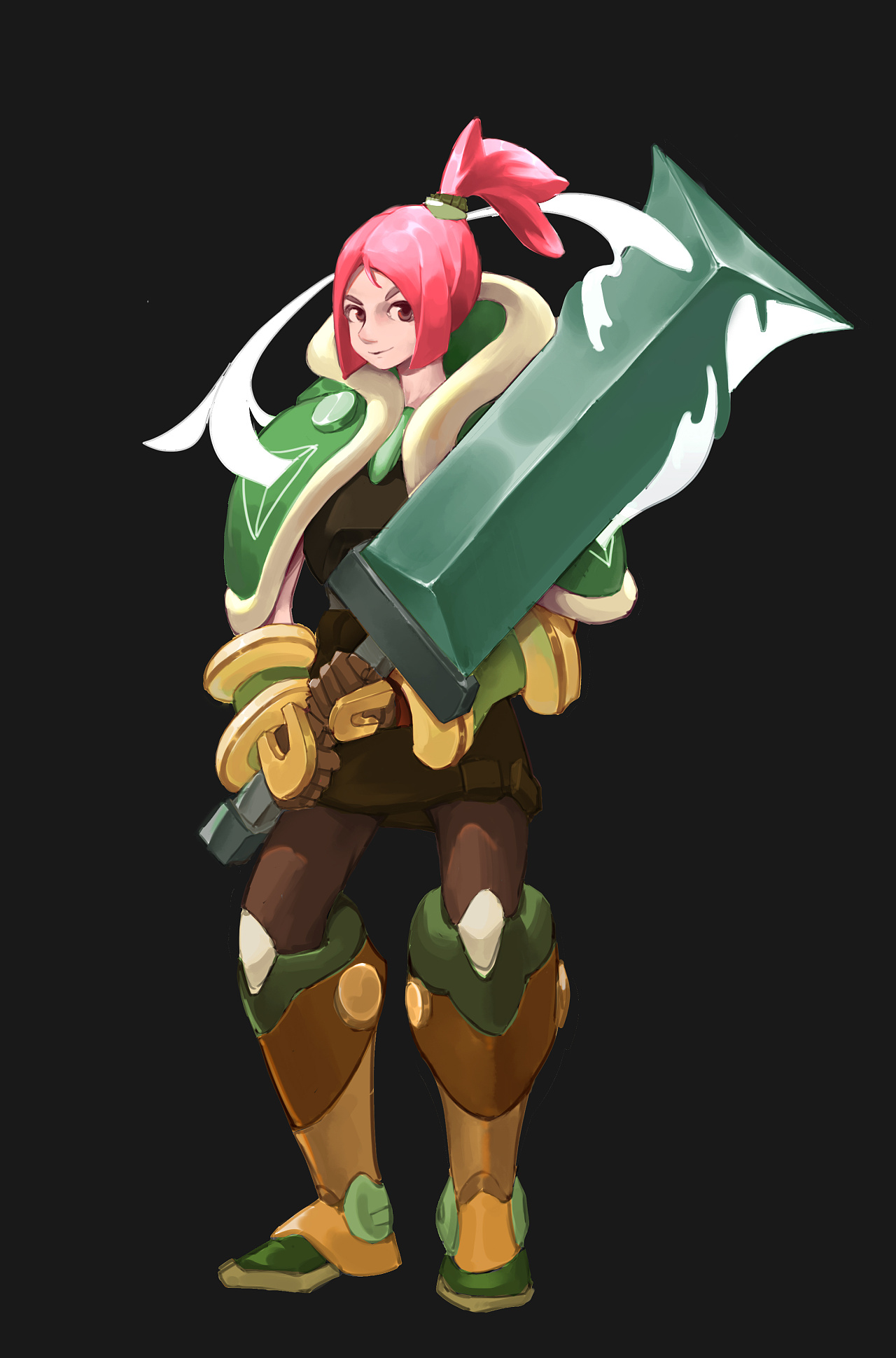 人物设计 盔甲与剑的羁绊