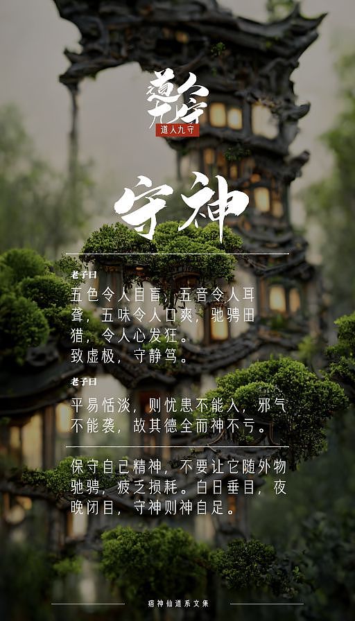 《云笈七签》之九守图（图ZMzE5MDAyNTky） - 概念设定 - 站酷设计师痞神仙ImPi原创素材 - 站酷ZCOOL