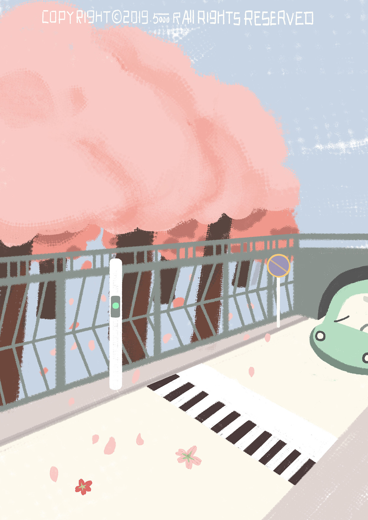  浪漫樱花和最爱的你