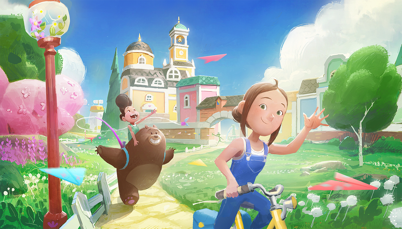 【游戏宣传图】My Neighbor Alice（图ZMzQ1MjI3ODM2） - 商业插画 - 站酷设计师MiJiHome工作室原创素材 - 站酷ZCOOL
