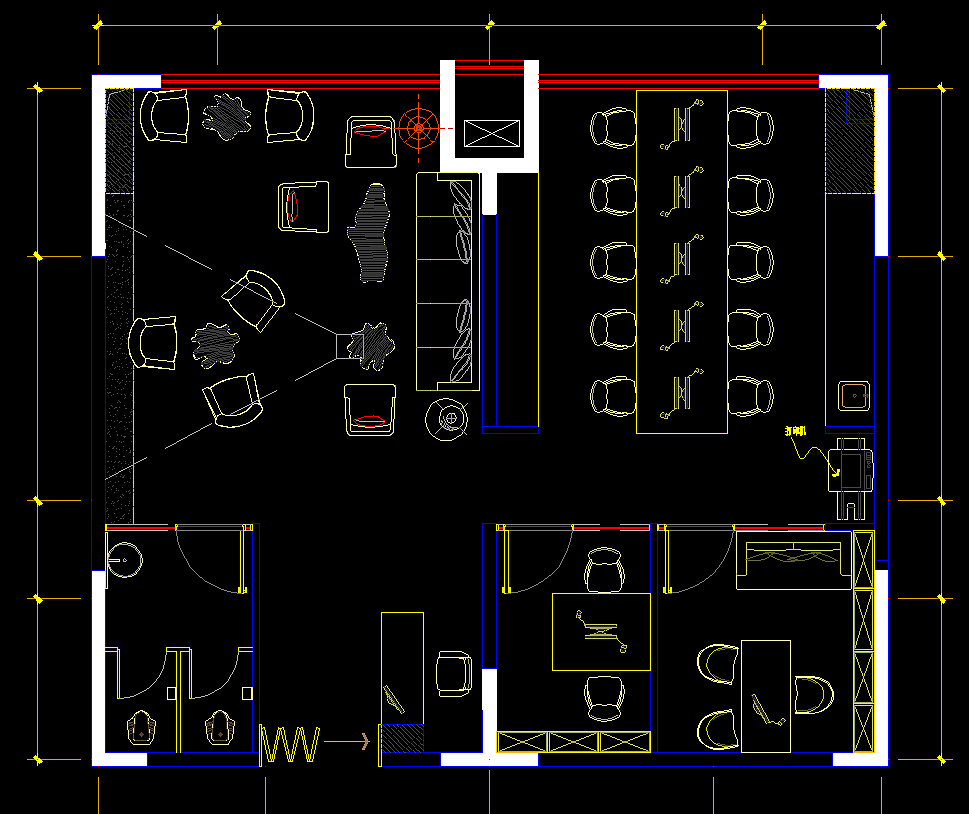 重庆KST办公室效果图方案