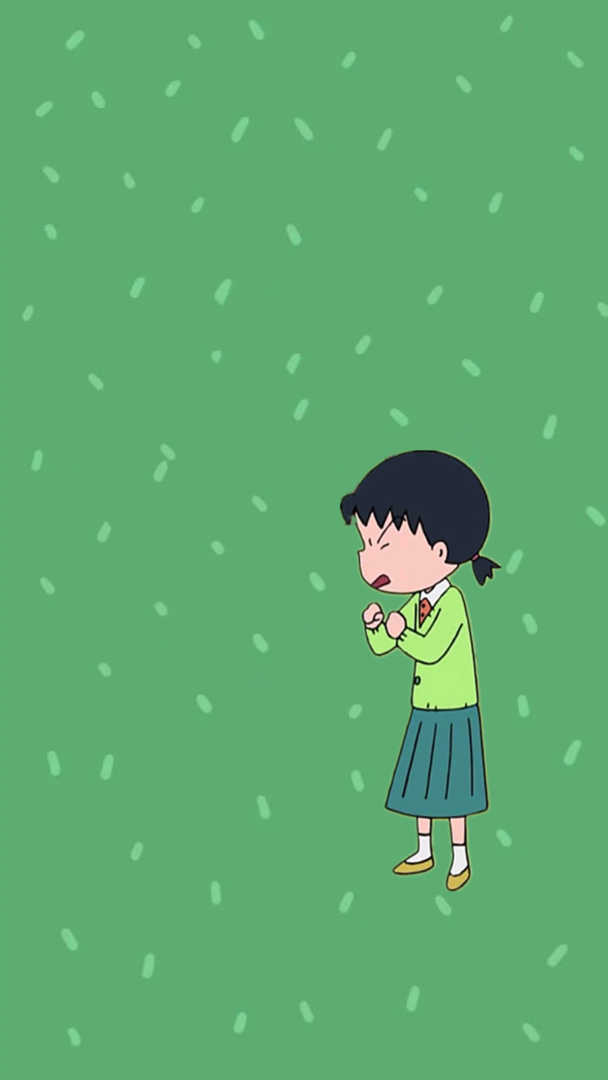 小丸子壁纸 绿色系（图ZMTI4MzU4NzIw） - 其他 - 站酷设计师Wiwe原创素材 - 站酷ZCOOL