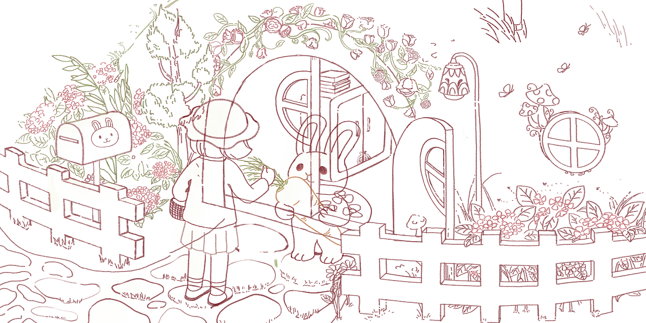 送给小兔子的礼物