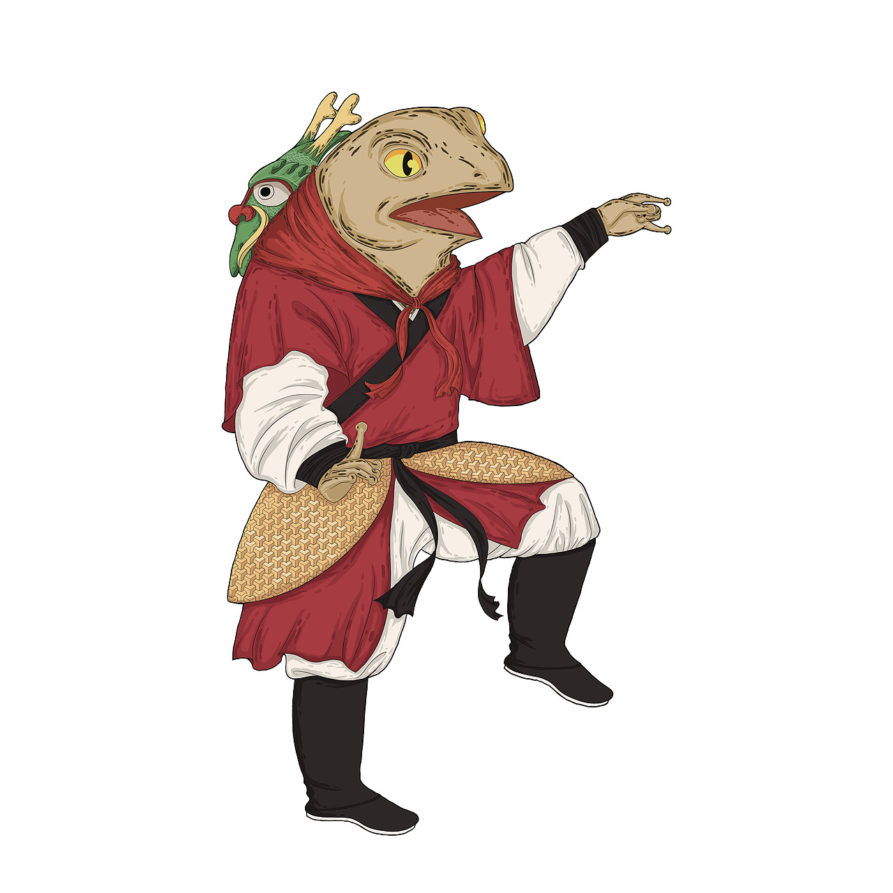 【原创】艺趣端午——五毒形象