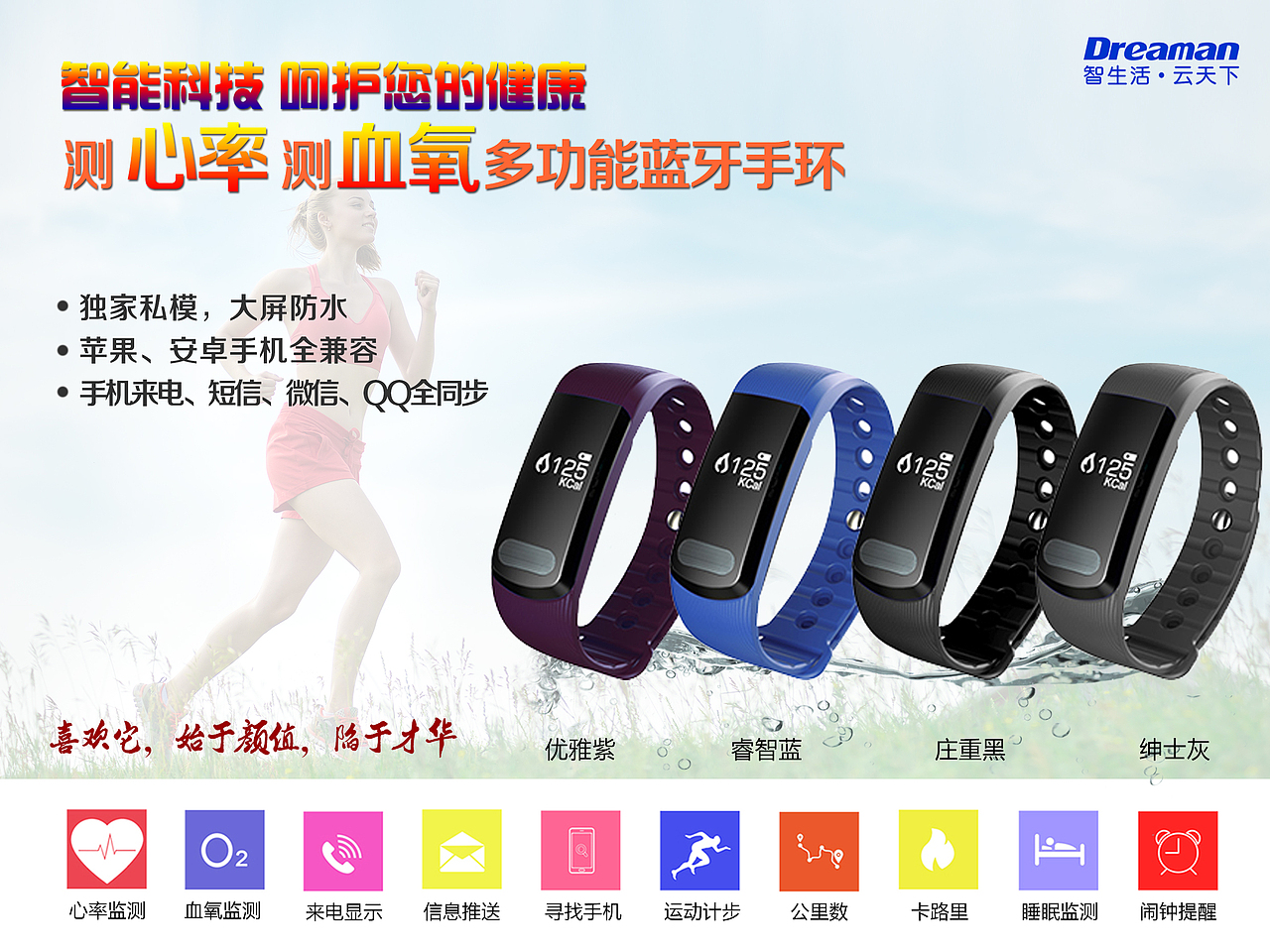 电子产品的海报