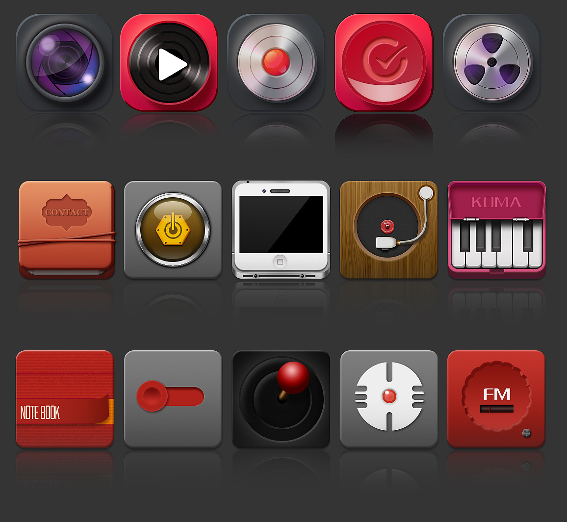 日常练习 临摹（图ZMzg3MDM5NTY=） - 图标 - 站酷设计师KOMA_KOMA原创素材 - 站酷ZCOOL