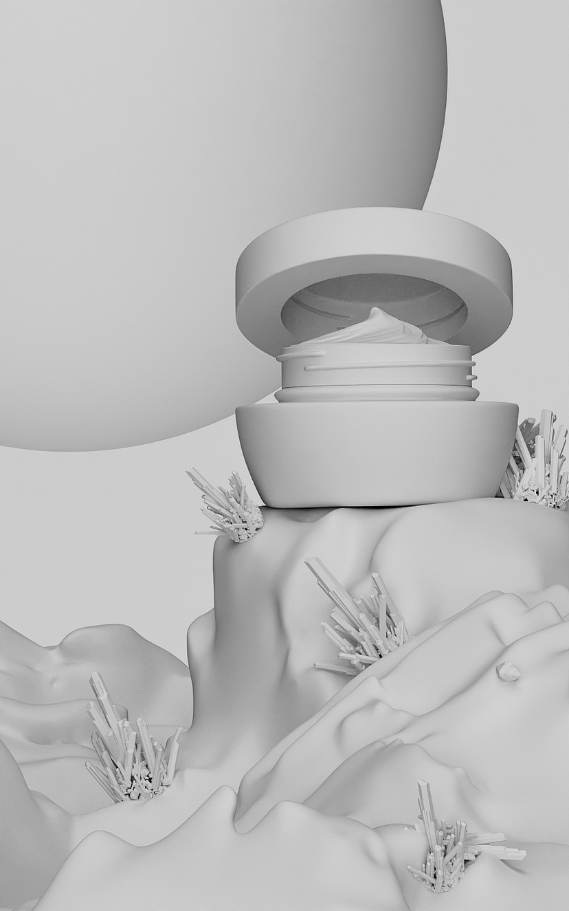 兰蔻眼霜建模渲染（图ZMzI2Njg0MjYw） - 产品 - 站酷设计师F1125原创素材 - 站酷ZCOOL