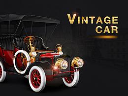 VINTAGE CAR - 寫實(shí)圖標(biāo)