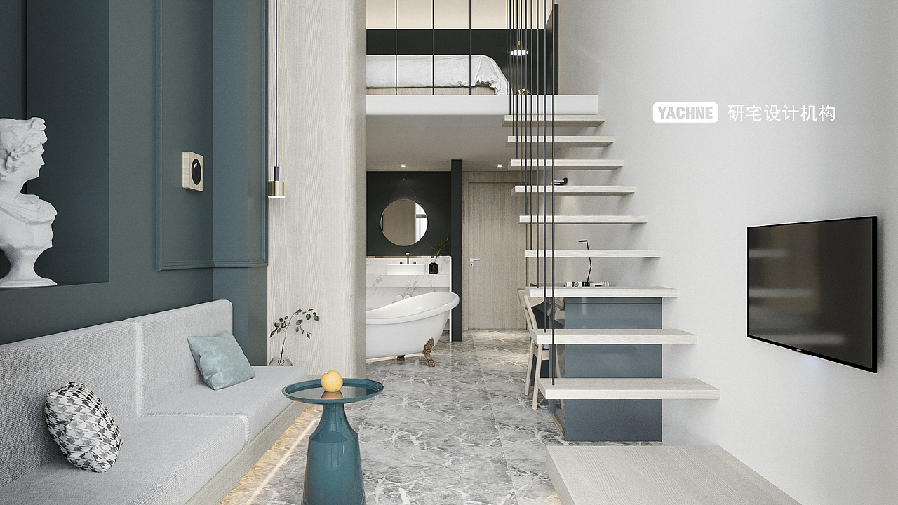 研宅设计-长沙华远云玺民宿设计