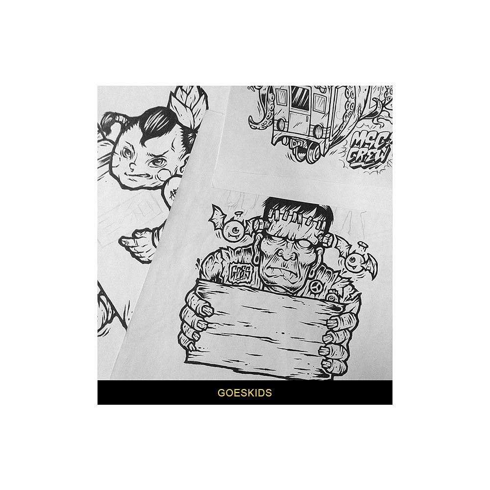 插画草图分享(图ZMTg4MTg3MDQ=) - 新锐潮流插画 - 站酷设计师NSCCREW原创素材 - 站酷ZCOOL
