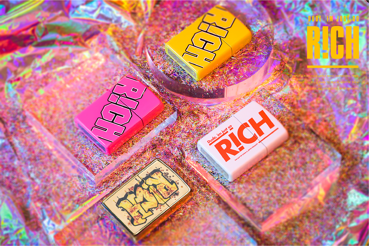 zippo火机与中国新说唱合作款