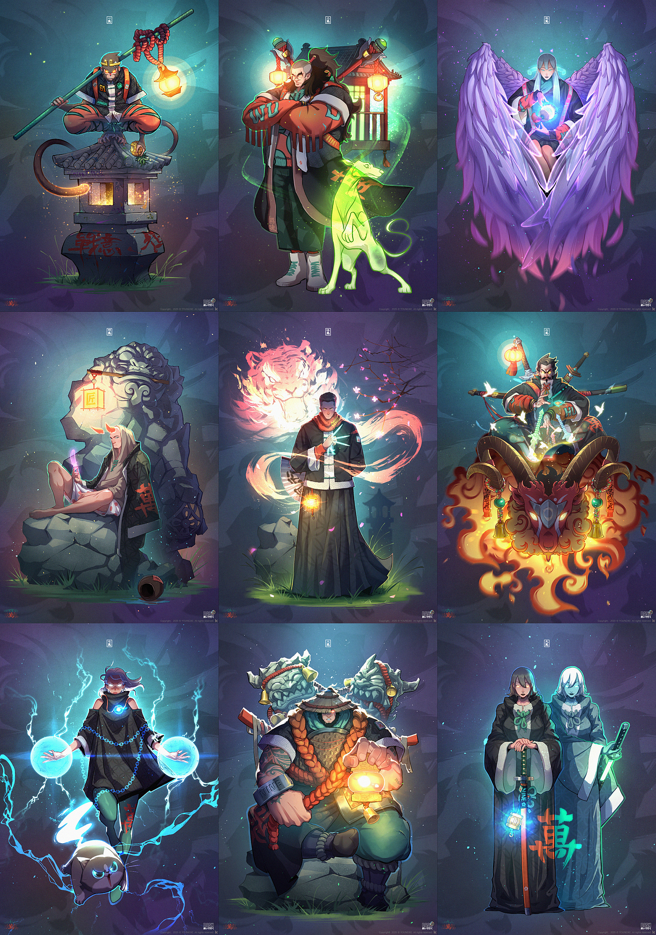 【 萬 · 九蓮寶燈 】（图ZMjAwMjUxMjY4） - 创作习作 - 站酷设计师YOUNGIKE原创素材 - 站酷ZCOOL