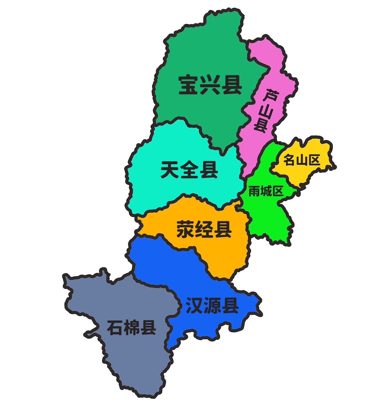 四川省地市州(一)