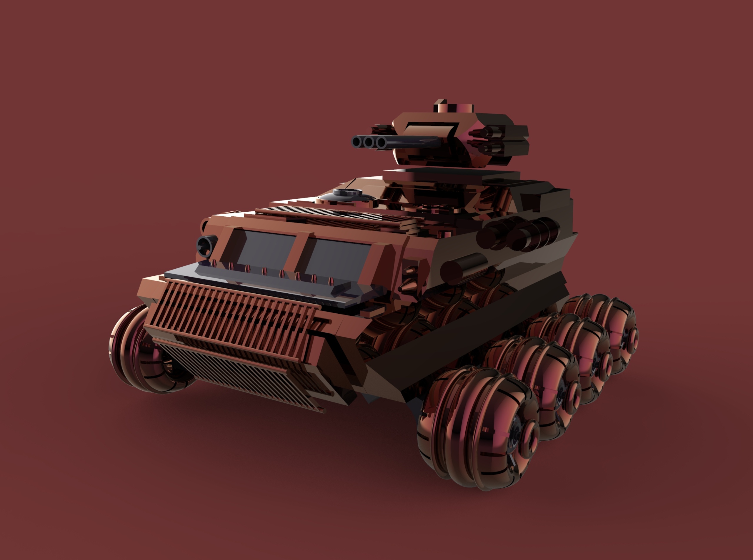 吾道军事装备设计