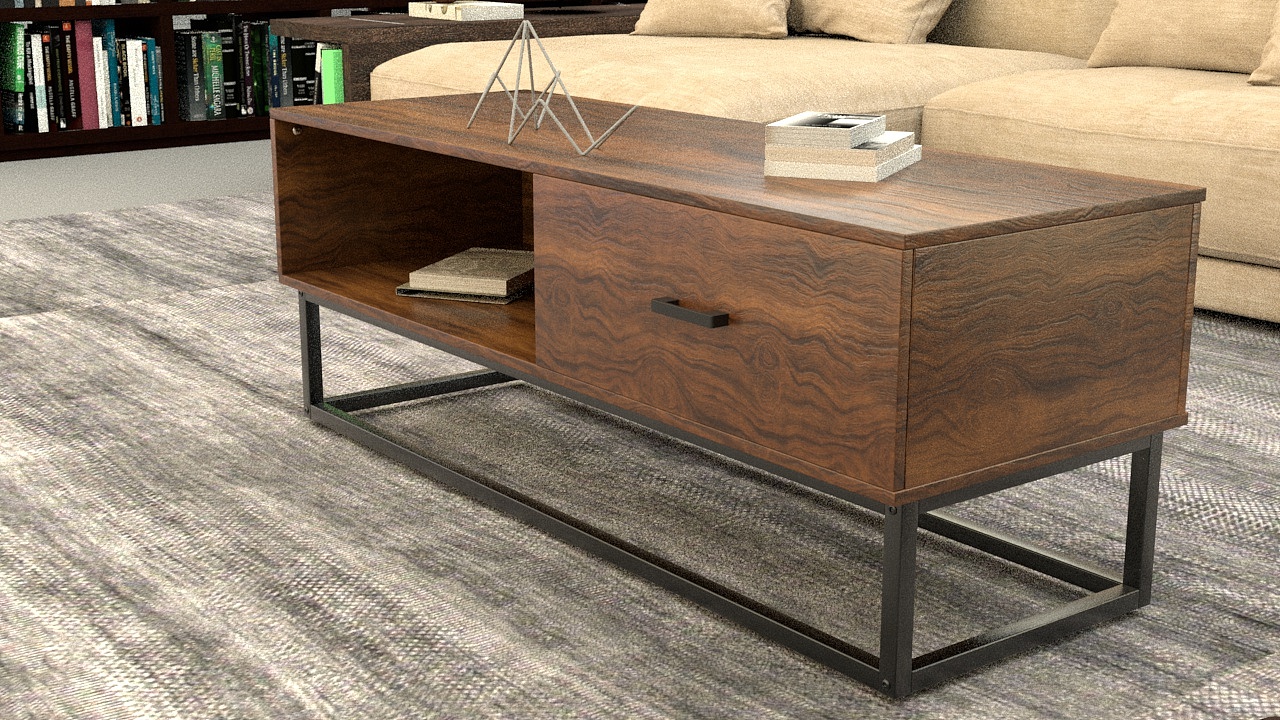 木质家具建模渲染（图ZMjQ0ODAyMzk2） - 生活用品 - 站酷设计师零三八一原创素材 - 站酷ZCOOL