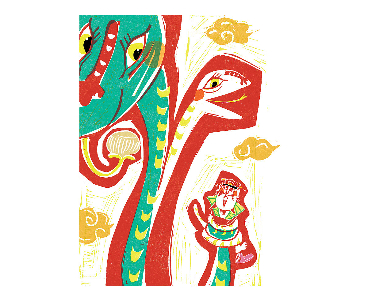 老神仙系列图书插图（图ZMTY3MTczMDIw） - 儿童插画 - 站酷设计师GuangyuZZ原创素材 - 站酷ZCOOL