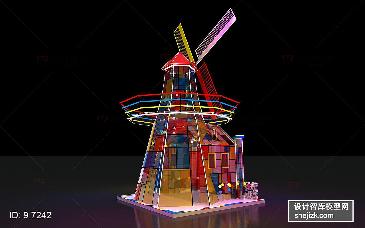 风车（图ZMjA3NDU3OTQ0） - 其他三维 - 站酷设计师3D设计师Mr原创素材 - 站酷ZCOOL