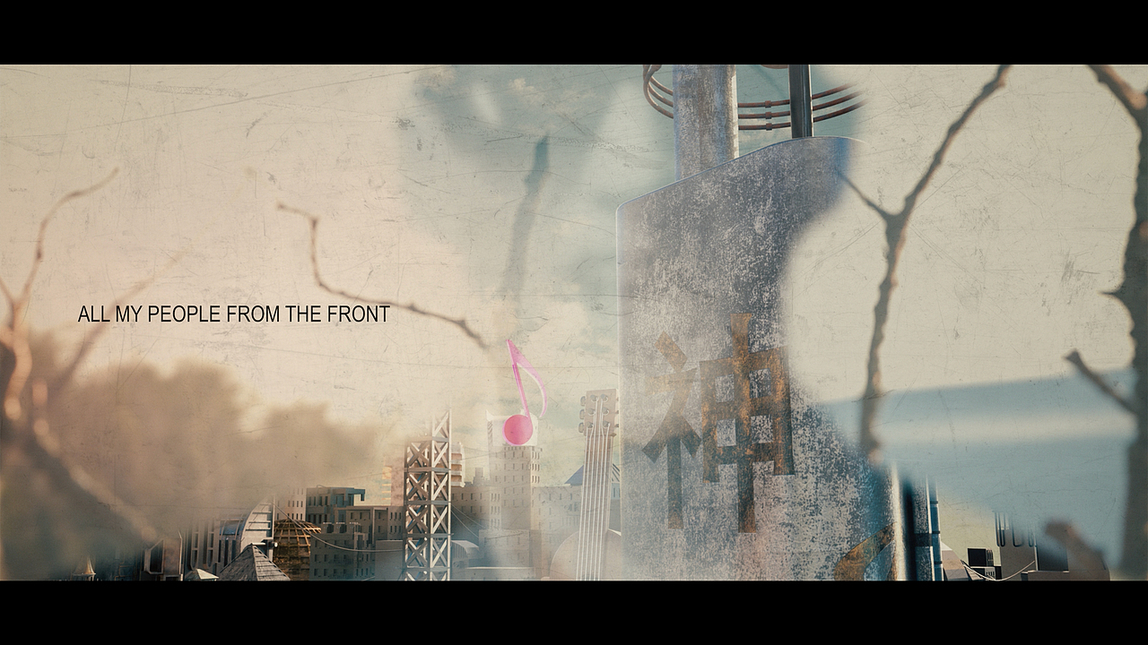 rap god 解析,片头风格图练习,临摹《真探》第一季