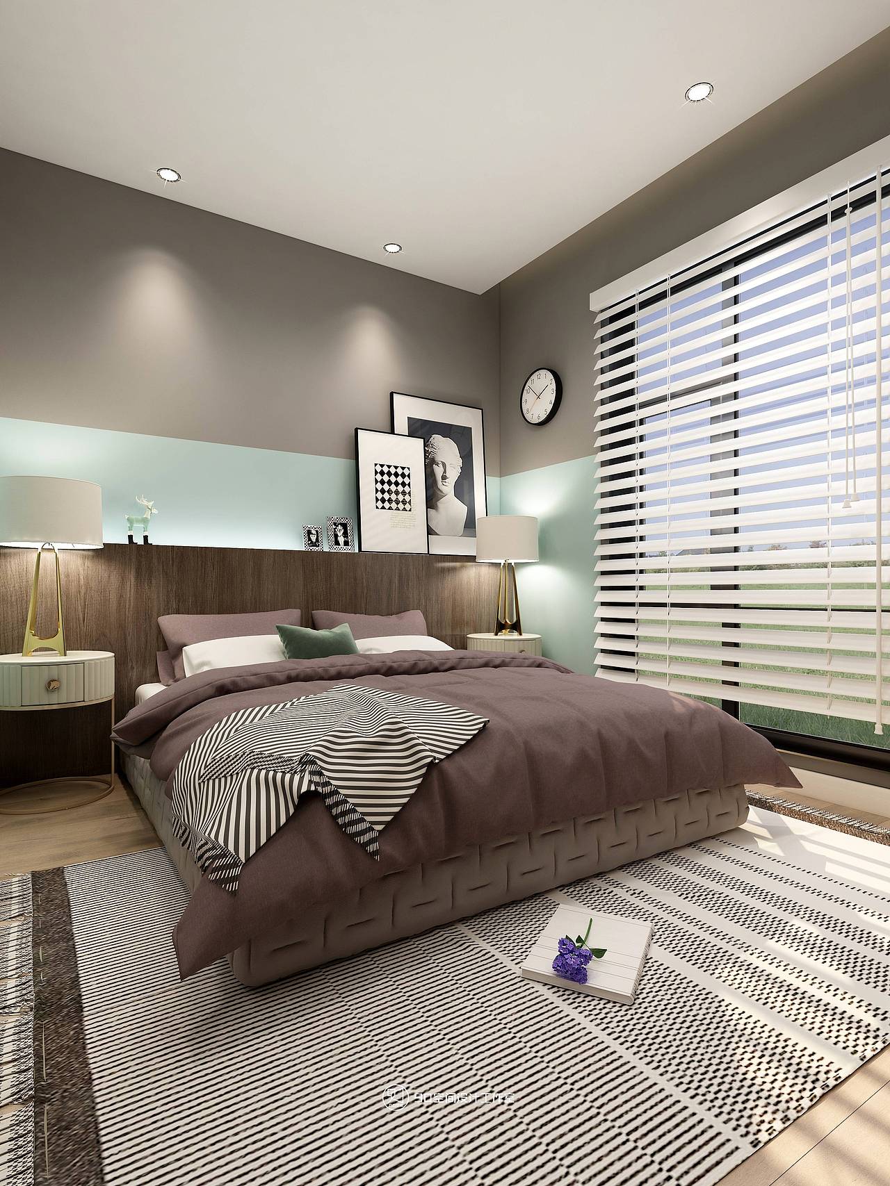 90空间设计《红尘客栈》300平方现代轻奢风格民宿（图ZMjU4Mzc2MzI0） - 酒店餐饮设计 - 站酷设计师设计师赵响原创素材 - 站酷ZCOOL