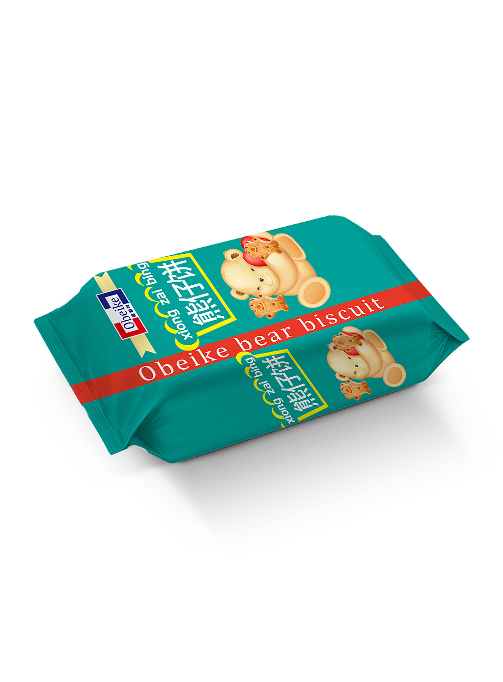 熊仔饼干包装卷材