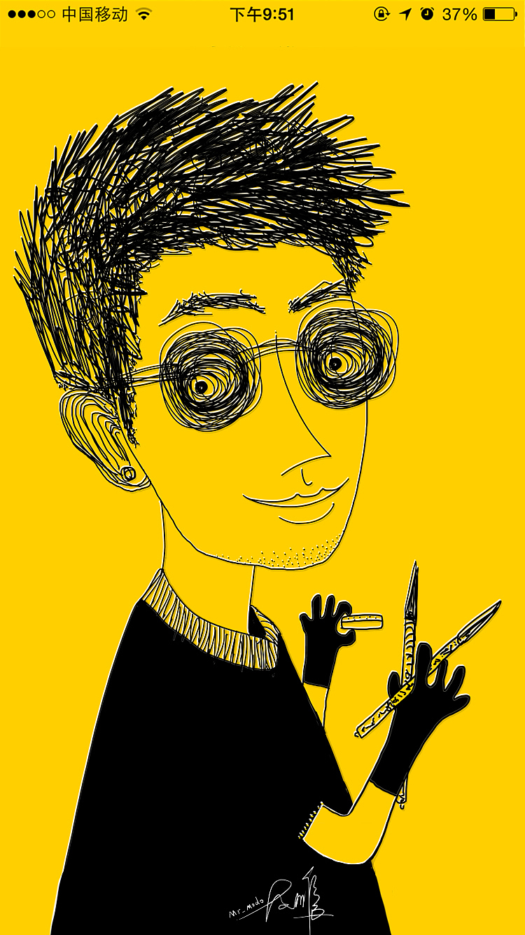 魔豆先生-《画画就像肌肉一样，是能够锻炼的》（图ZMzI0NjY0MDA=） - 商业插画 - 站酷设计师我是魔豆先生原创素材 - 站酷ZCOOL