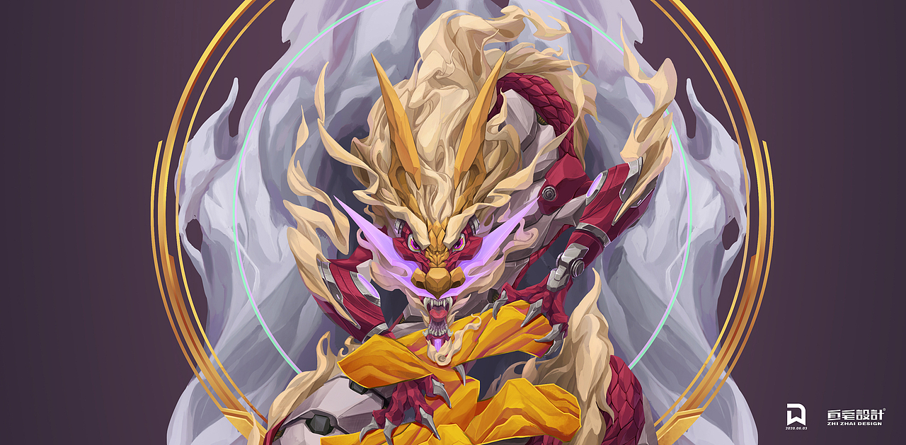 中华气魄 龙行天下（图ZMjExMjAyMjI0） - 商业插画 - 站酷设计师小学鸡dw原创素材 - 站酷ZCOOL