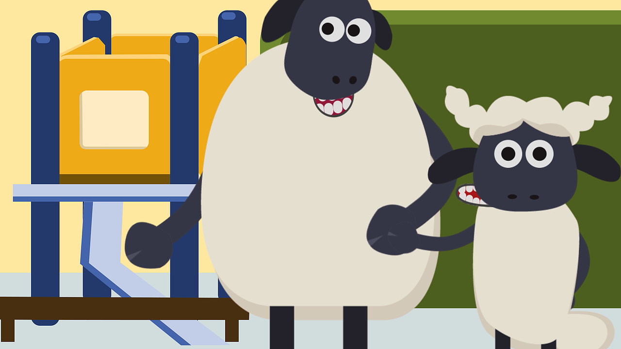 ae角色动画——肖恩羊的糗事|动漫|动画片|毅leven_原创作品-站酷