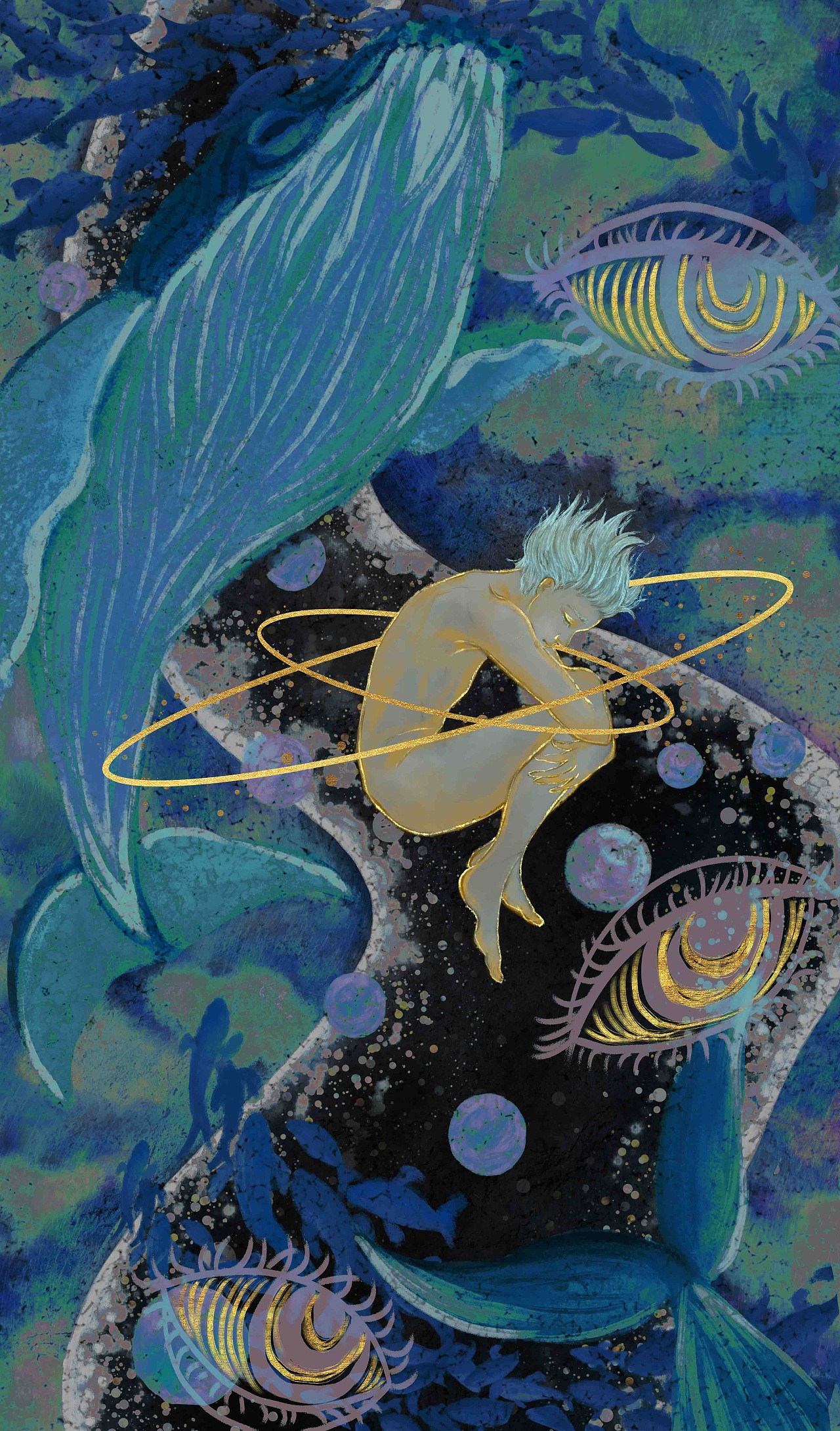 海洋之子|插画|创作习作|孑乙想当咸鱼 - 原创作品 - 站酷 (zcool)