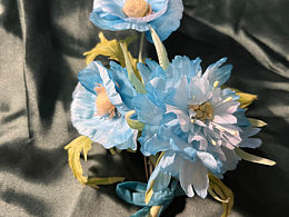 虞美人松虫草烫花