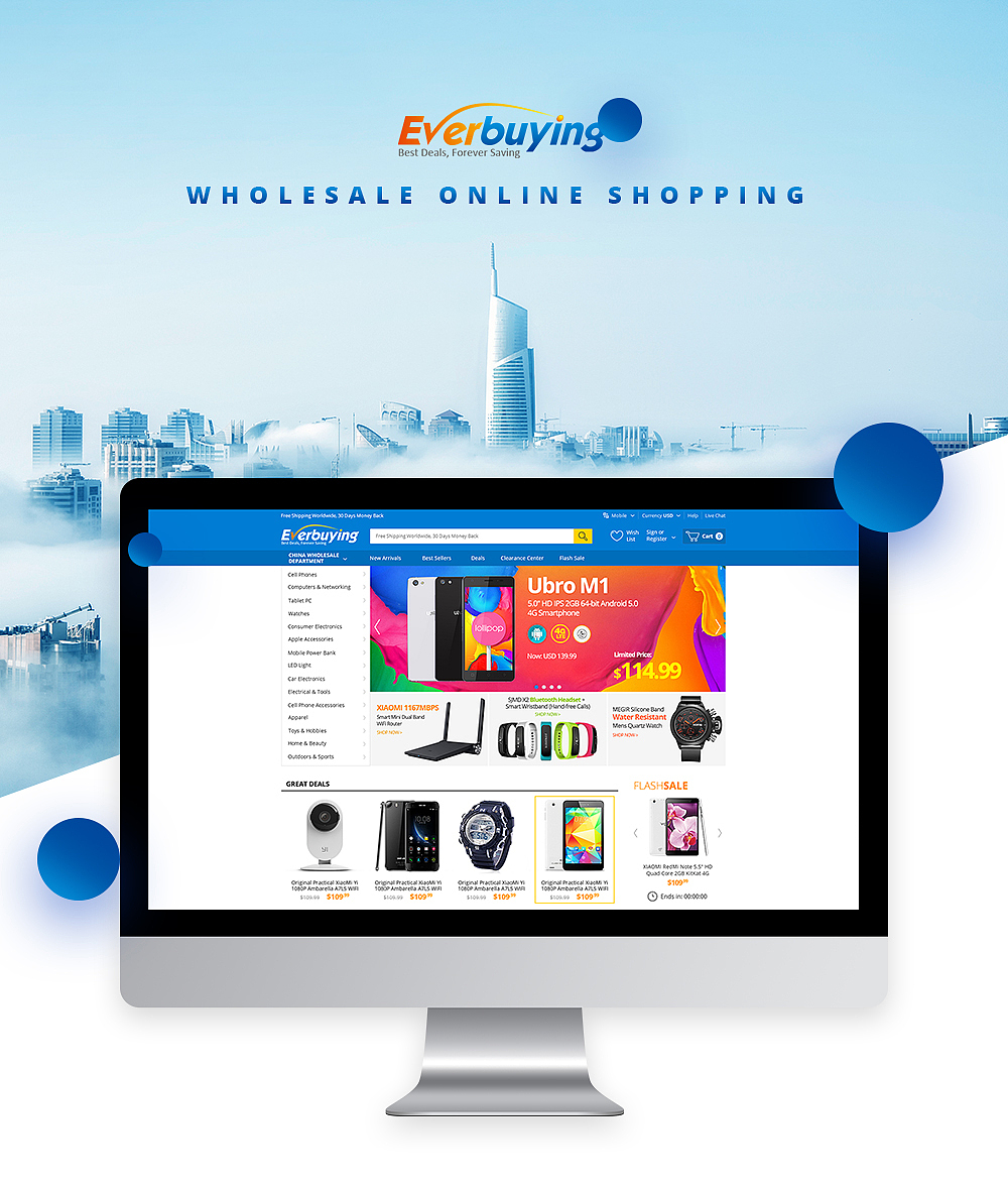 Everbuying 电商网页设计 Redesign（图ZOTM0NTY2MDA=） - 电商 - 站酷设计师stephencheung原创素材 - 站酷ZCOOL