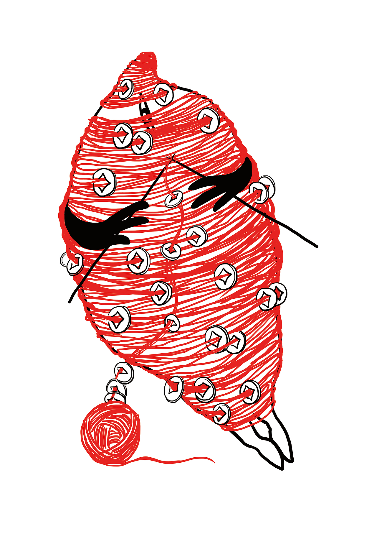 毕业设计//动画短篇及延伸插画