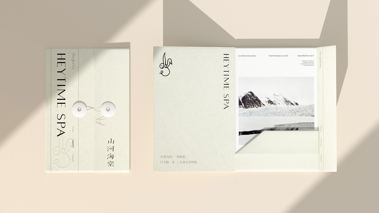 北京《山河海棠》品牌设计——万朵山河 · 一朵海棠