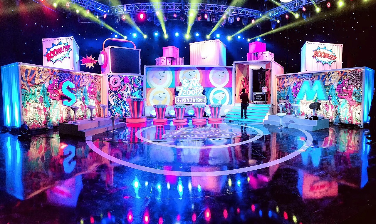 京东双11直播|空间|舞台美术|藏器 - 原创作品 - 站酷 (zcool)