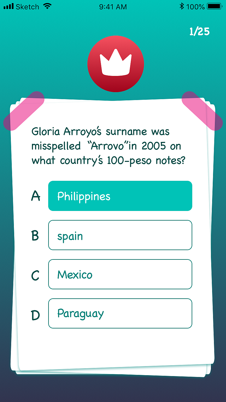 trivia quiz pro（图ZMTUxMDMyMjk2） - APP界面 - 站酷设计师果盘儿原创素材 - 站酷ZCOOL