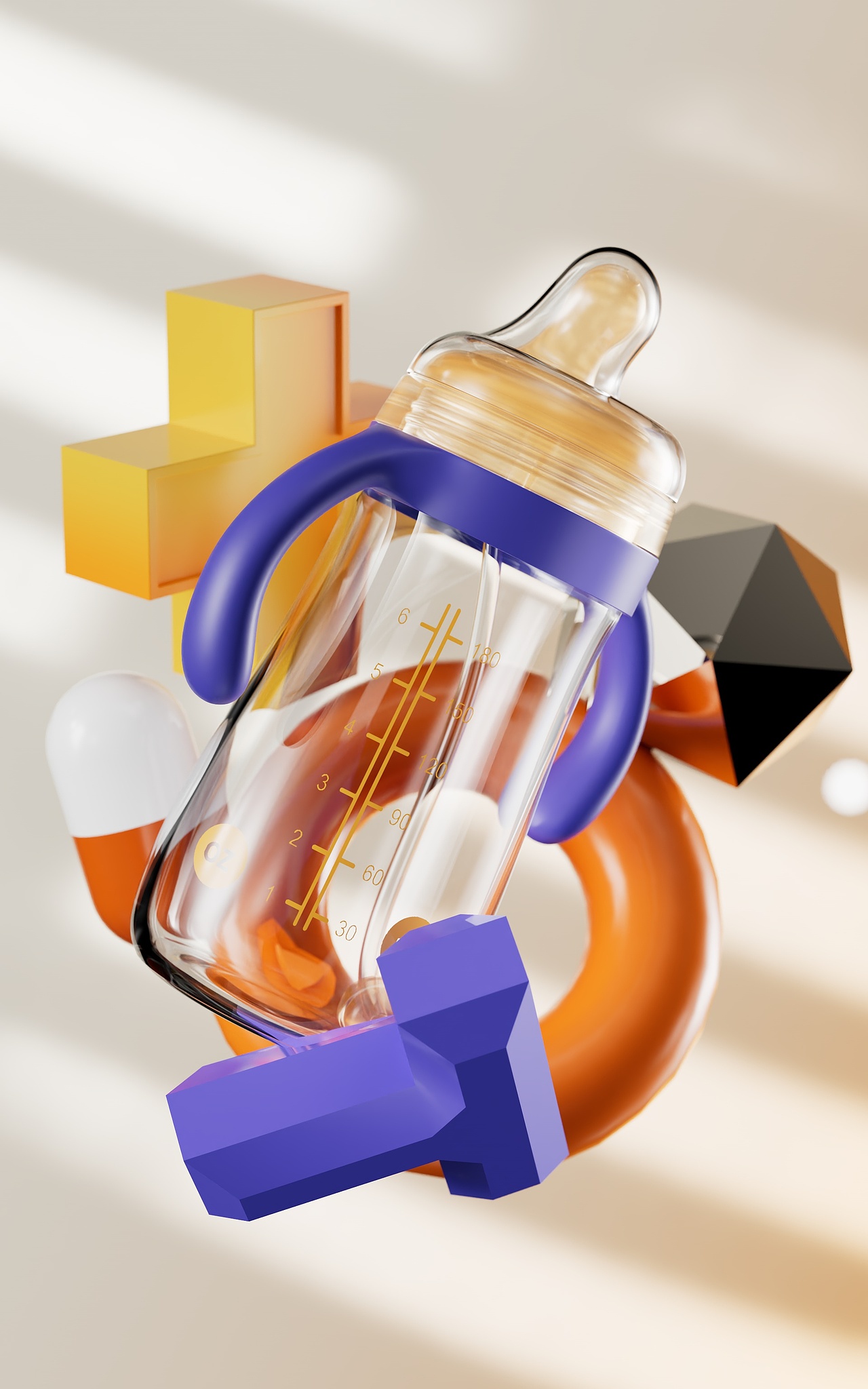 2024-4月电商渲染图合集（图ZMzY1MTI4Mjky） - 其他平面 - 站酷设计师减肥啦原创素材 - 站酷ZCOOL