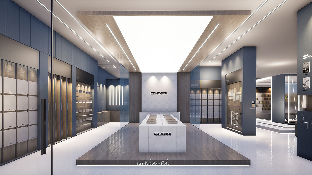 CDN西顿照明SI零售终端形象设计 空间 展示设计